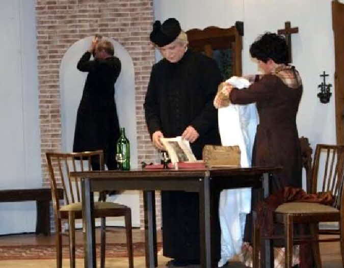 in der Sakristei in der Sakristei